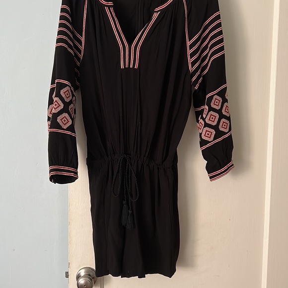 Ann Taylor loft festival boho romper, embroidered beautiful piece - Picture 8 of 10